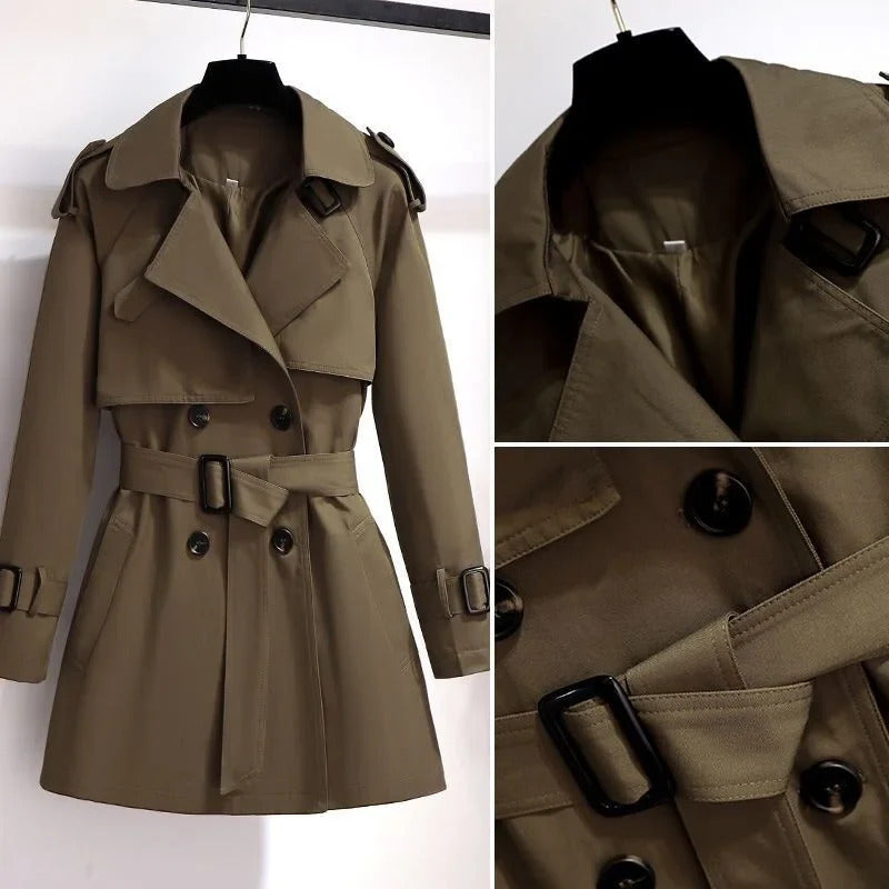 Averly | Classic Belted Trenchcoat